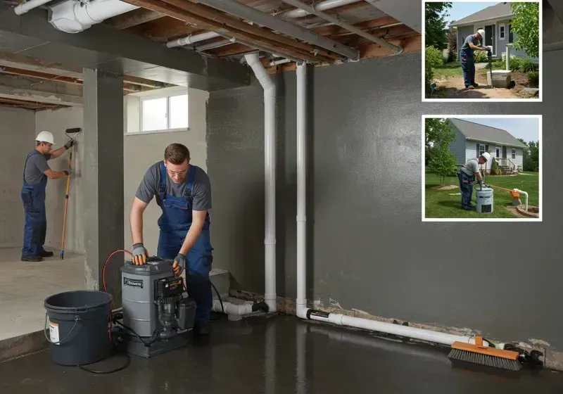 Basement Waterproofing and Flood Prevention process in Westview, FL